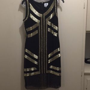 Patra beaded fringe dress - Size 10