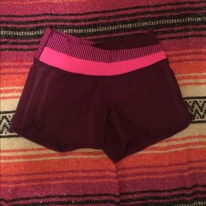 Lululemon shorts size 6