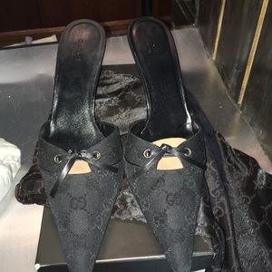 Vintage Gucci Mule Pumps SZ 11B