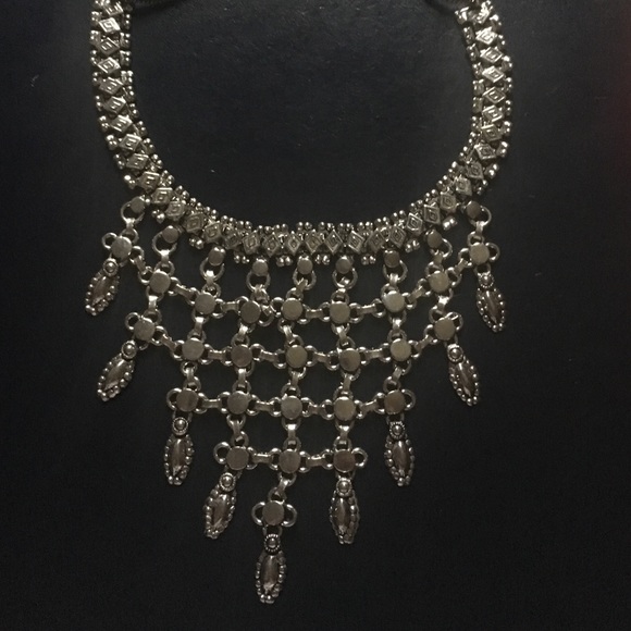 Antique look necklace handmade silver necklace