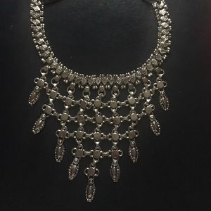 Antique look necklace handmade silver necklace