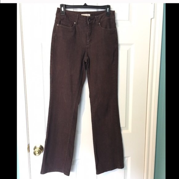 Coldwater Creek Jeans - Coldwater Creek Brown Jeans sz 4 Boot Cut Coldwater Creek Jeans - Coldwater Creek Brown Jeans sz 4 Boot Cut
