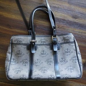 Dooney & Bourke Zippered Canvas Tote Bag