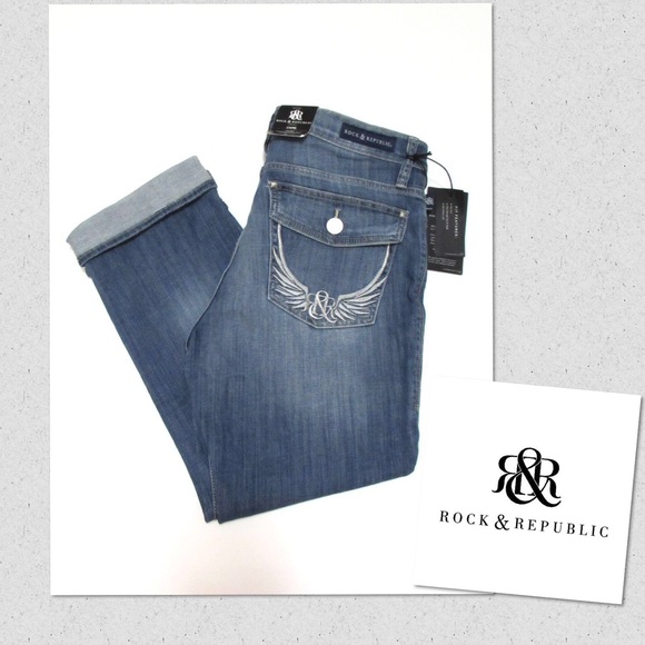 Rock & Republic Denim - SOLD Rock & Republic Sz 2 Kendall Capri Jeans Size