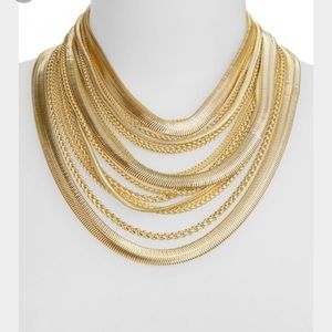 Kendra Scott gold Wylie necklace