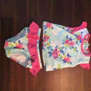 Baby Gap 6-12 month two piece swim suit
