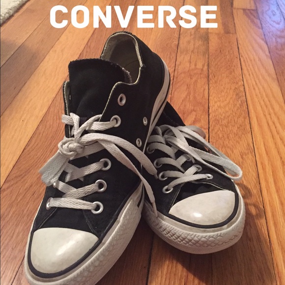 Converse All Stars Black Men's 8/Women's 10