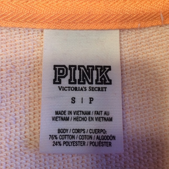 Pink Victoria secret sweatshirt - Picture 2 of 3