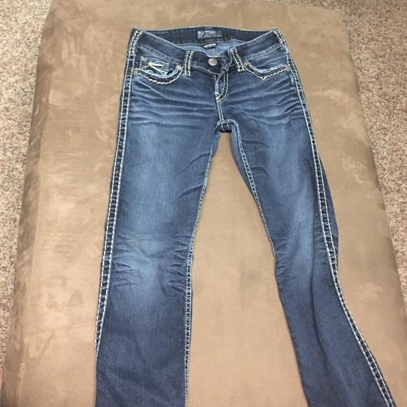 Silver jeans