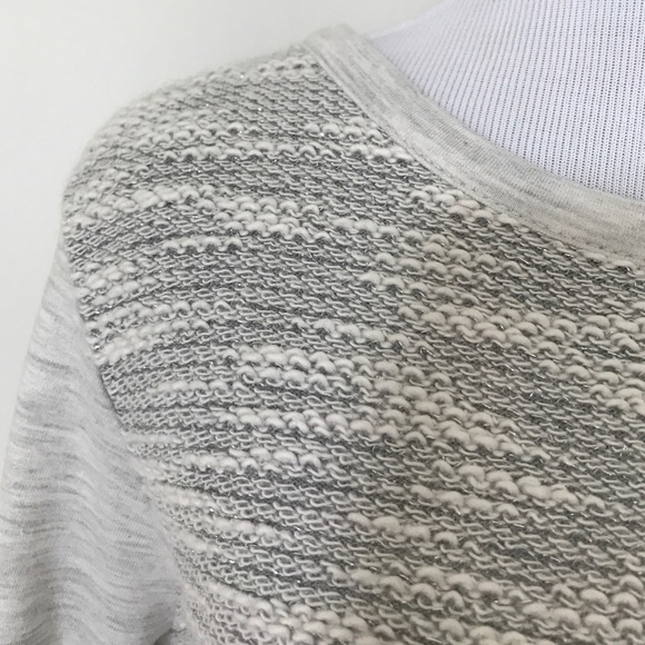 Metallic Tee Long Sleeves.