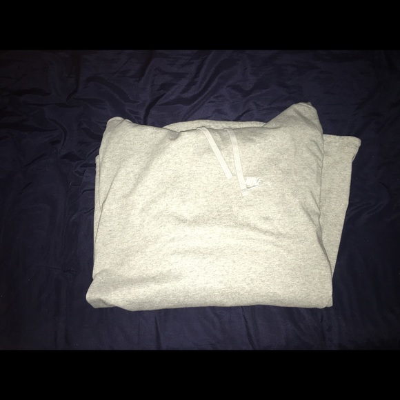 Nike Other - Men's Nike hoodie size XL grey and white