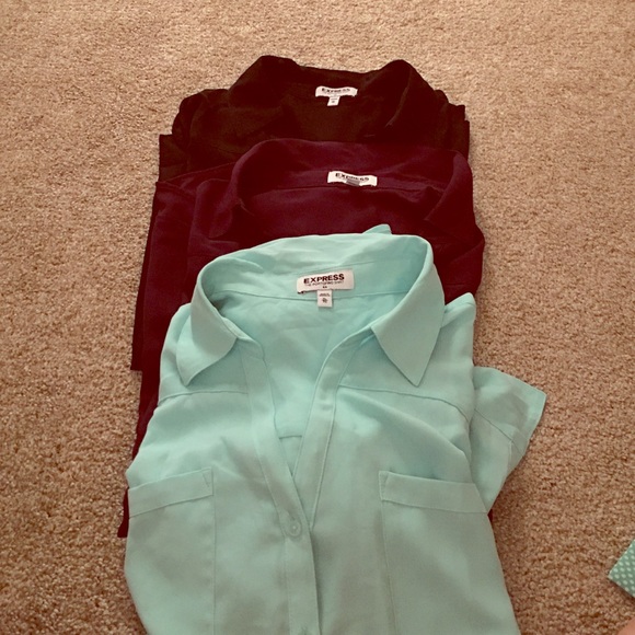 3 express dress shirts - Make Offer