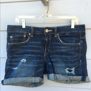 Distressed American Eagle Shorts Size 6