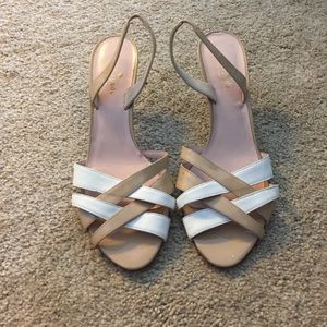 Kate Spade Nude Kitten Heel