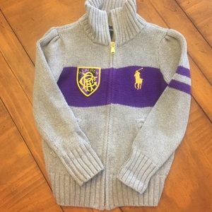 Ralph Lauren Full Zip Sweater