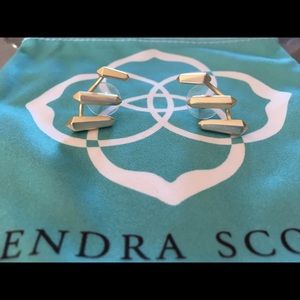 Kendra Scott gold Billie ear climbers