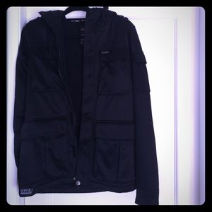 Men's Empyre Black Fleece Jacket