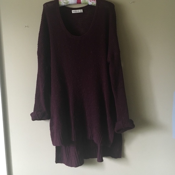 Abercrombie and Fitch comfy maroon sweater