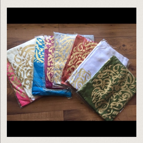 Chic Calligraphy Scarf