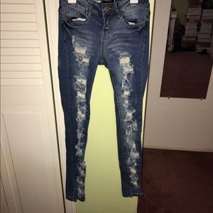 Distressed Jeans