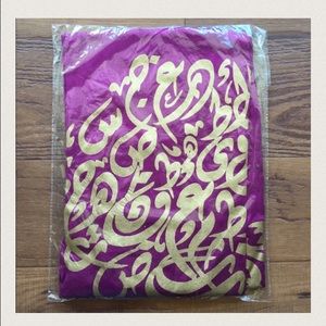 Chic Calligraphy Pashmina