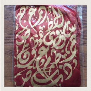 Chic Calligraphy Pashmina