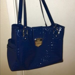 Gorgeous Liz Claiborne rare blue color purse.