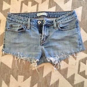 Levi's denim shorts