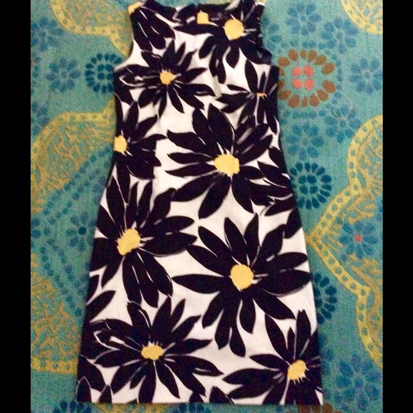 Black and White Cocktail Dress