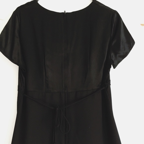 Vintage Little Black Mini Dress - Picture 3 of 4