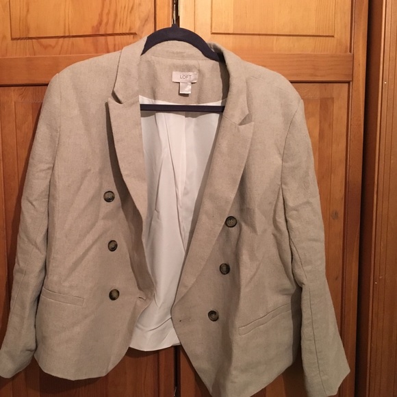 Tan blazer
