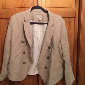 Tan blazer