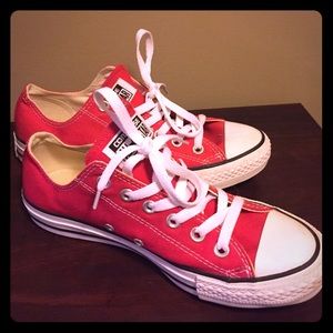 Red converse