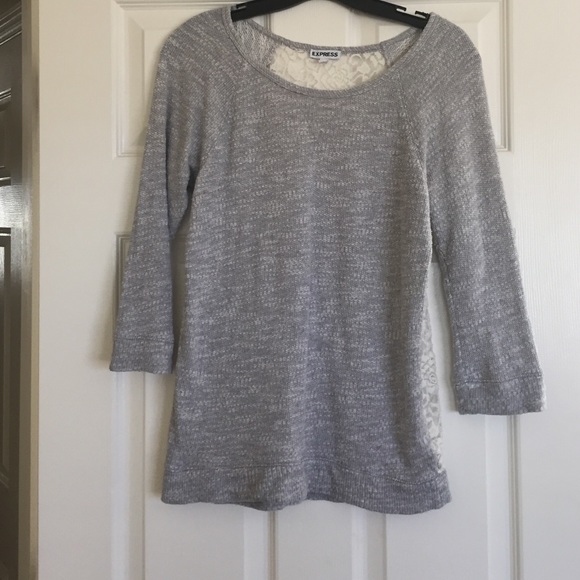 Adorable Express Top- Lace Back- Size S