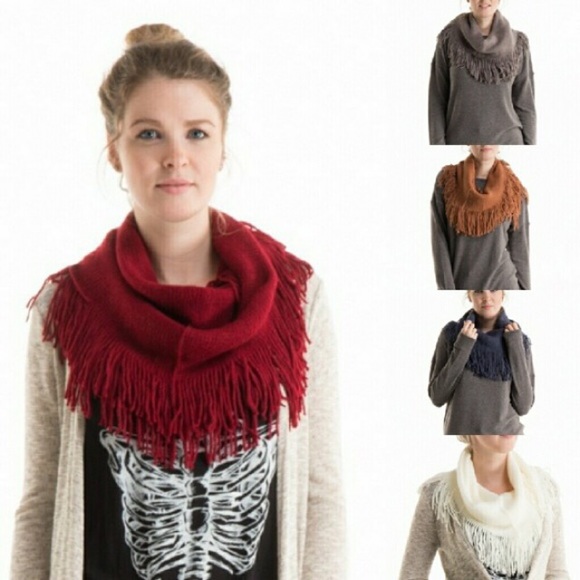 Fringe  Infinity  Scarf❤️❤️❤️