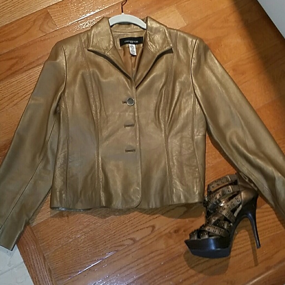 Jones Of New York Leather Jacket