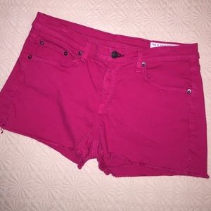 Rag & Bone / Jean shorts- Hot Pink!