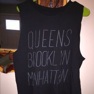 Queens Brooklyn Manhattan tank top 3x