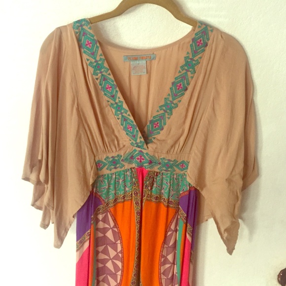 Long flowy maxi dress