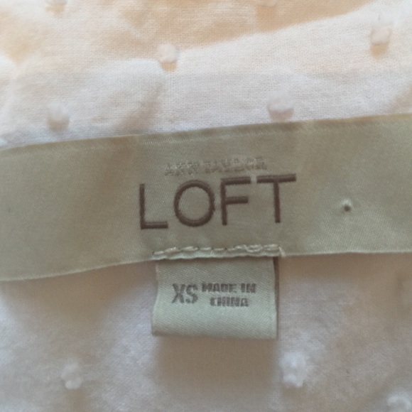 Loft White Pop Over - Size XS - Picture 4 of 4