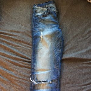 Flying monkey ankle skinny jeans