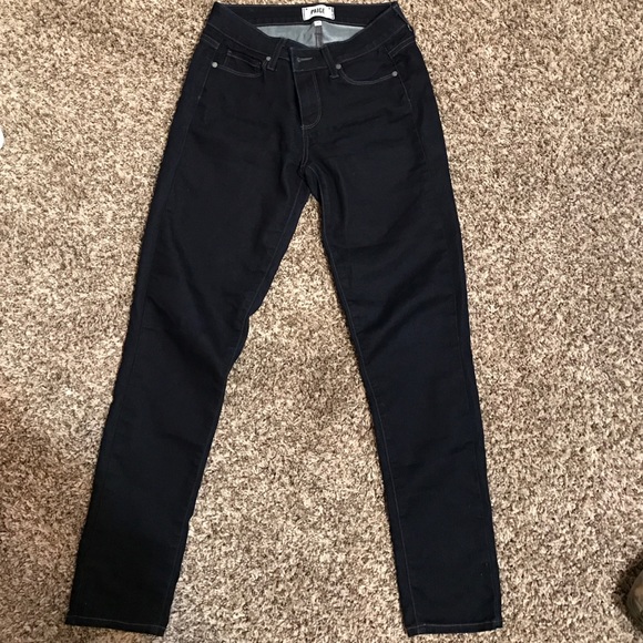 Paige skyline ankle peg Straight leg jeans