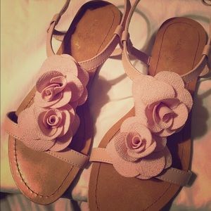 Pink Rose Sandals