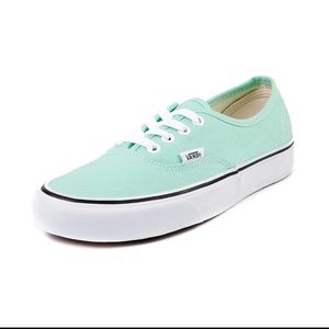 Mint green vans
