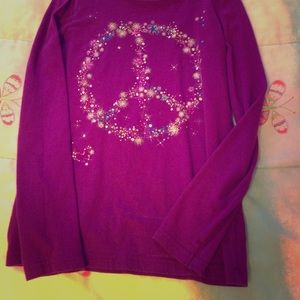❗️SALE❗️Girls peace sign tee