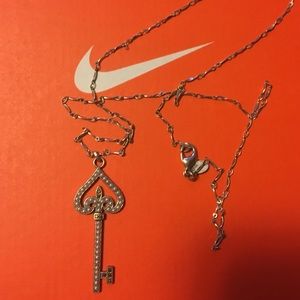 American Eagle key necklace