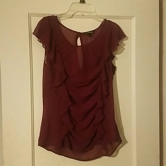 Express sheer blouse