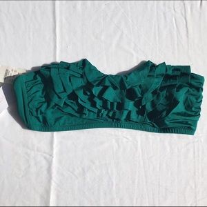 Emerald Green J. Crew Bikini Bandeau