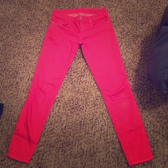 Blank NYC colored skinny jeans