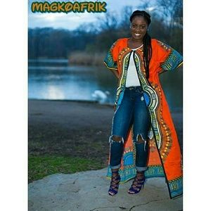 Dashiki cardigans